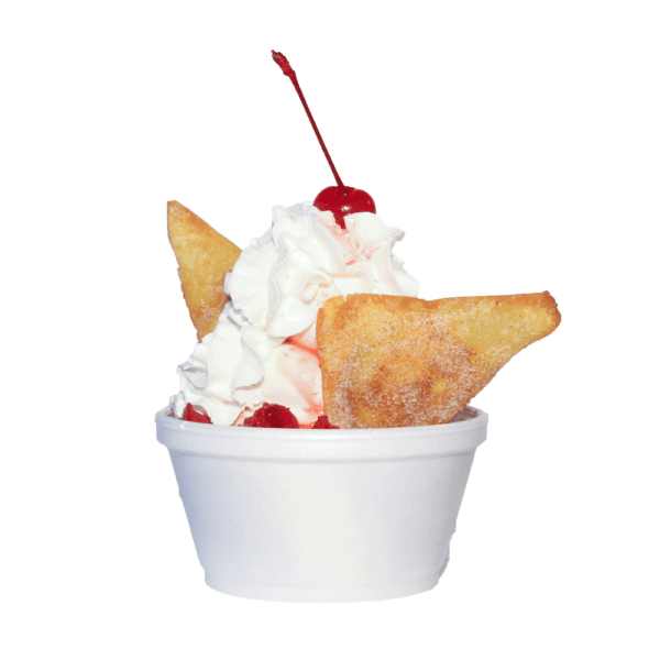 Fried Cheesecake Sundae