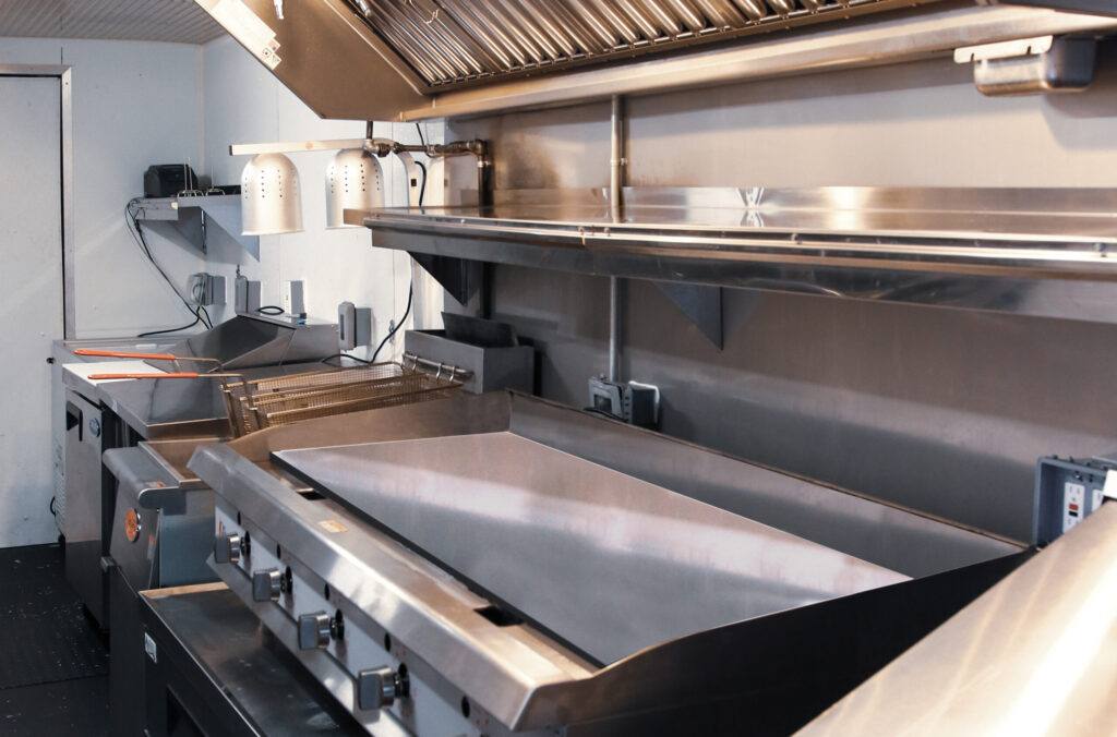 food truck flat top griddle