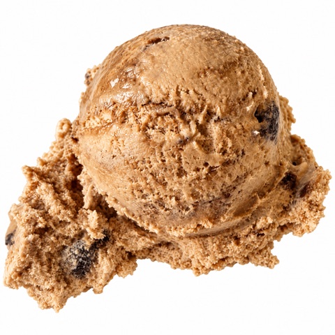 Better Brownie Batter ice cream scoop