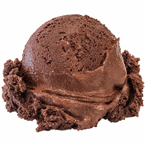 Extreme Chocolate ice cream scoop