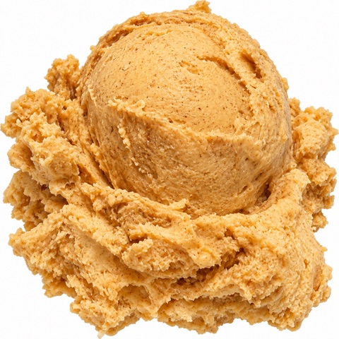 Pumpkin ice cream scoop